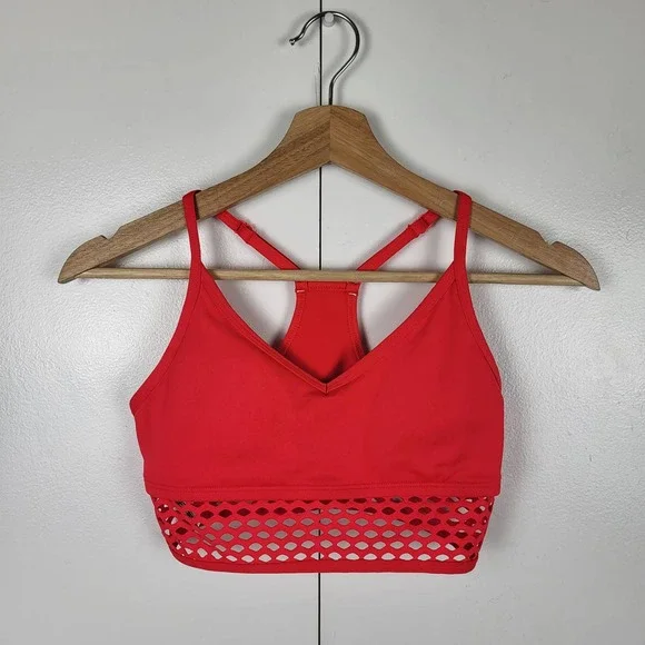 SOLD | Victoria’s Secret PINK Ultimate Mesh Sports Bra | Small - Picture 1 of 6